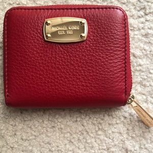 New Michael Kors Red Wallet